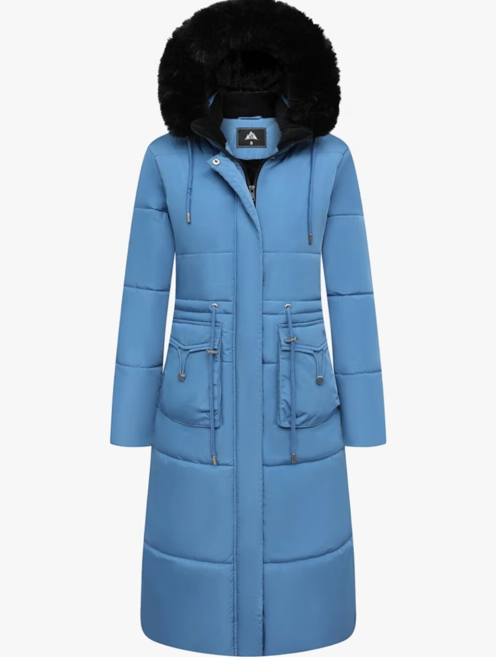 Women's Long Winter Puffer Coat Waterproof Warm Maxi Down Jacket